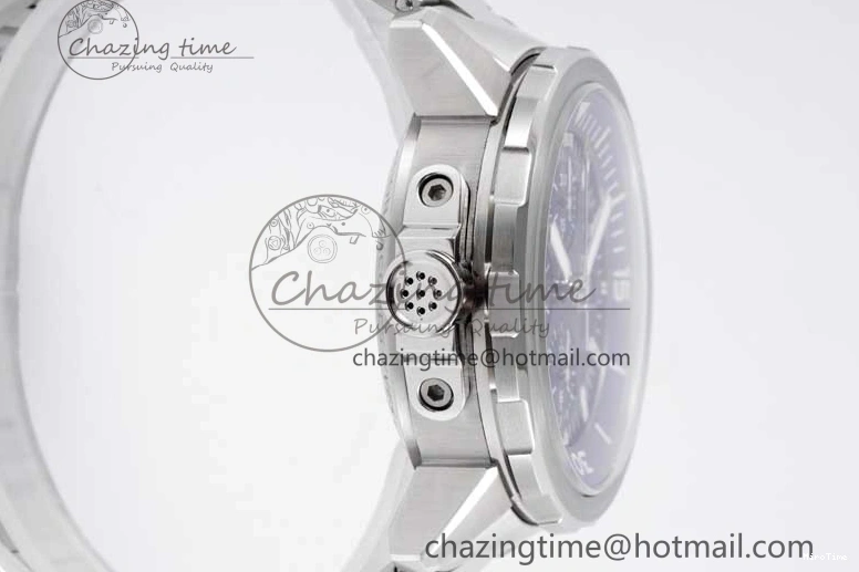 MIROTIME 1218 Aquatimer Chrono SS V6SF 1:1 Best Edition Blue Dial on SS Bracelet A Modern 7032